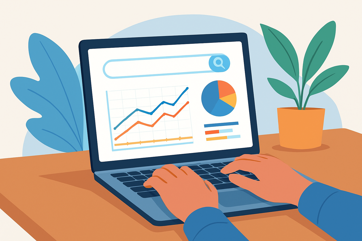 Analyzing data for SEO success