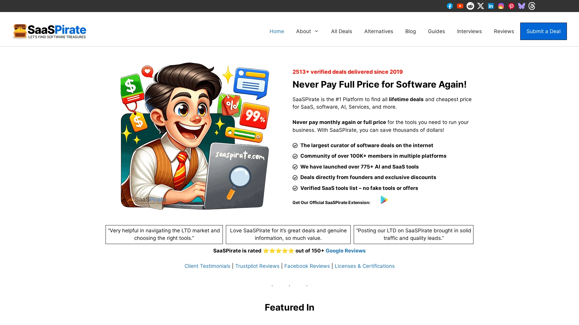Business software deals