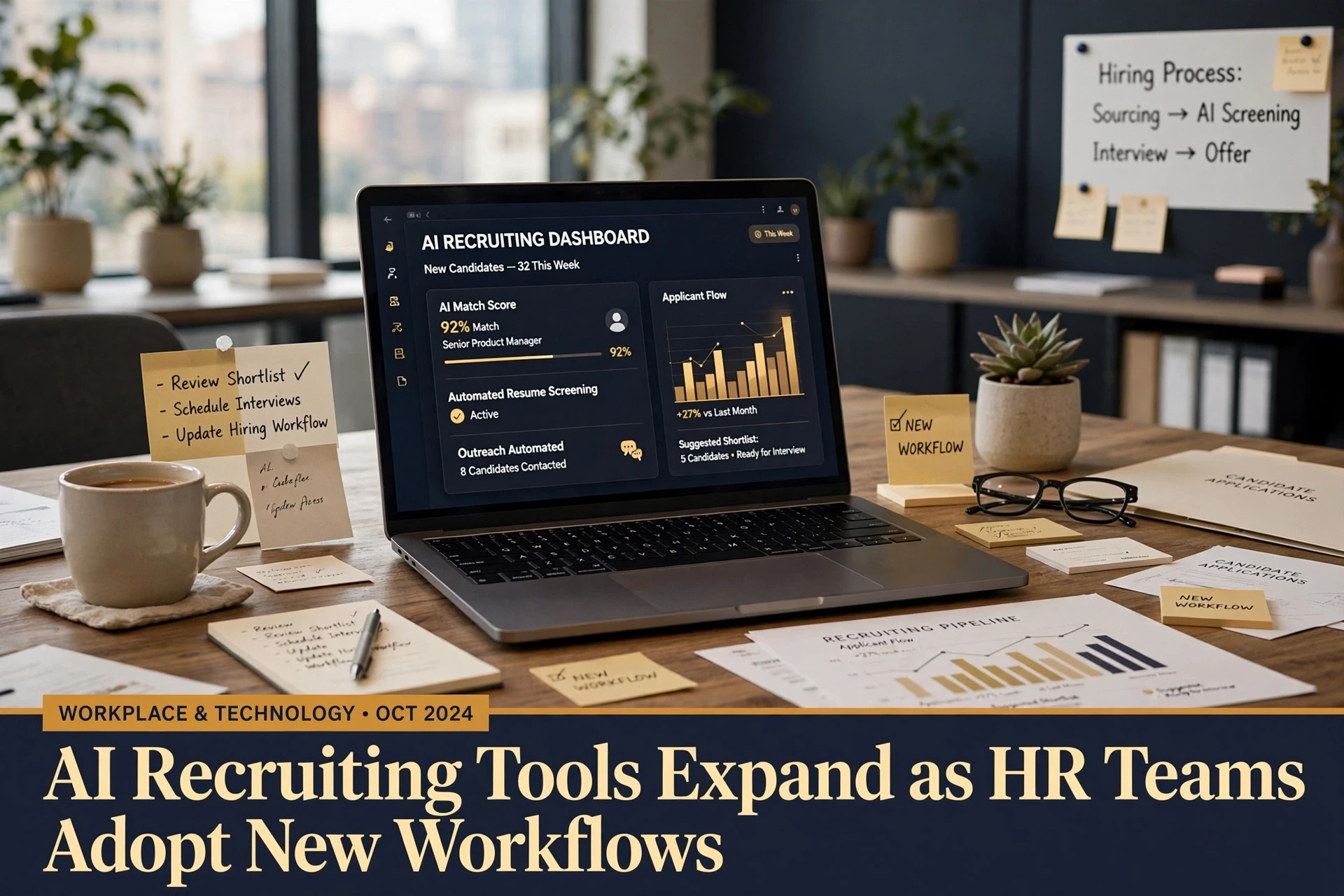 AI Recruiting Tools Expand as HR Teams Adopt New Workflows
