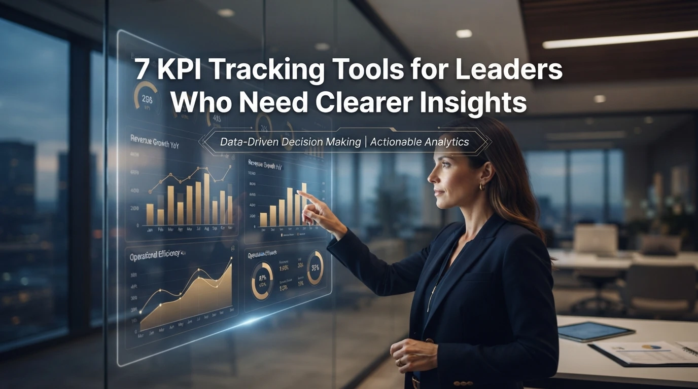 7 KPI Tracking Tools for Leaders Who Need Clearer Insights