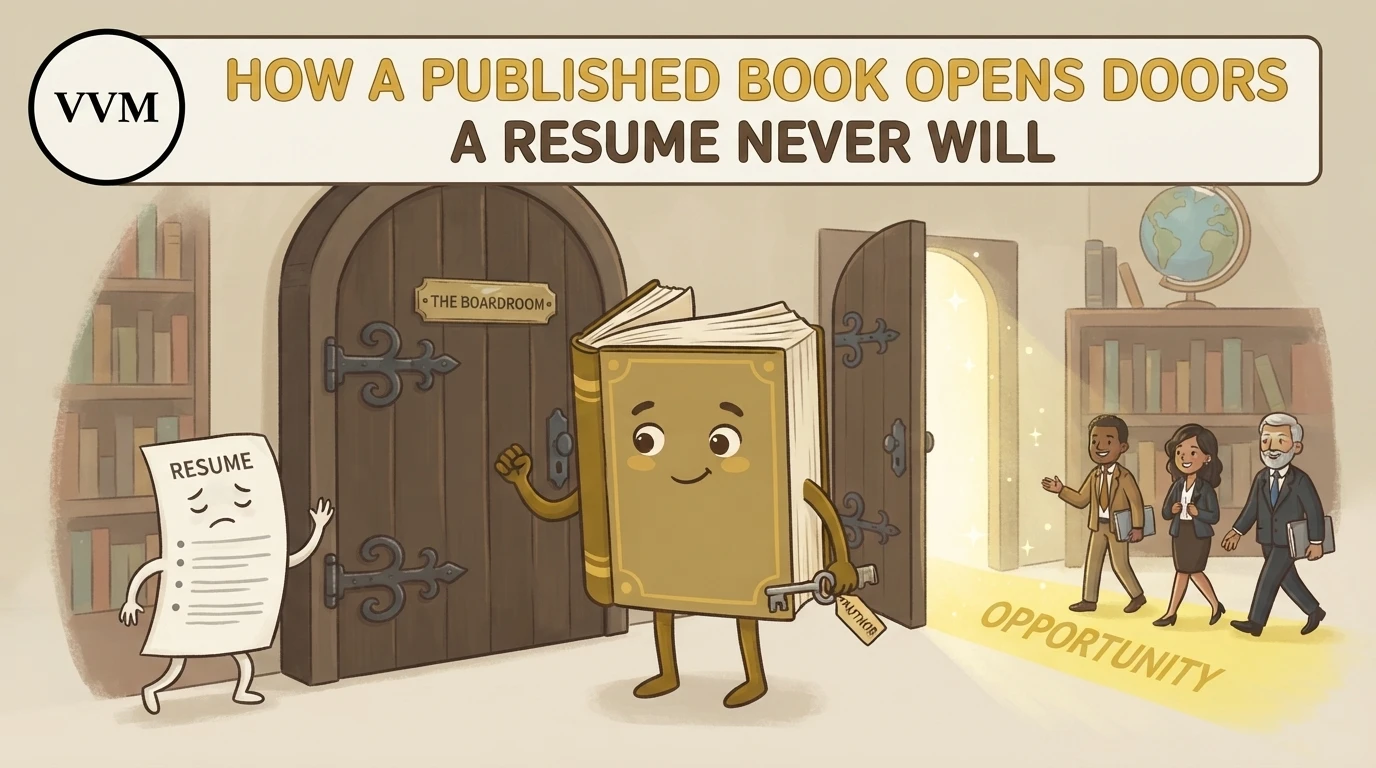 How a Published Book Opens Doors a Resume Never Will