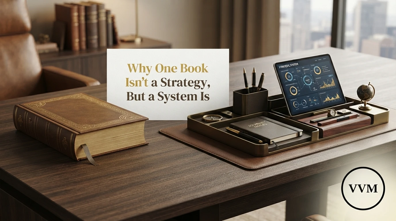 Why One Book Isn't a Strategy, But a System Is
