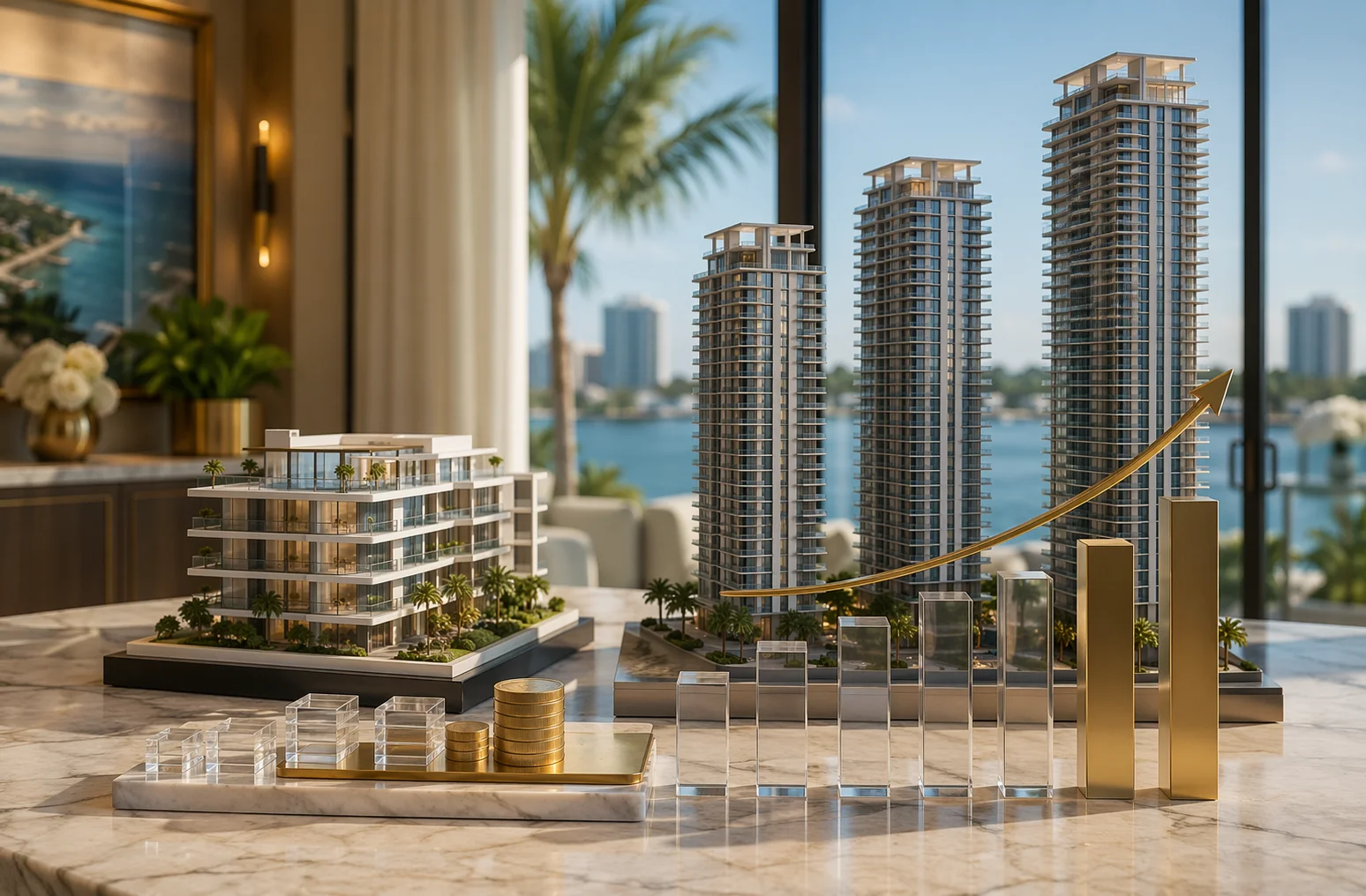 Review of Seven Park Residences: Boca’s New Luxury Option 2 Modern residential comparison chart with luxury condos