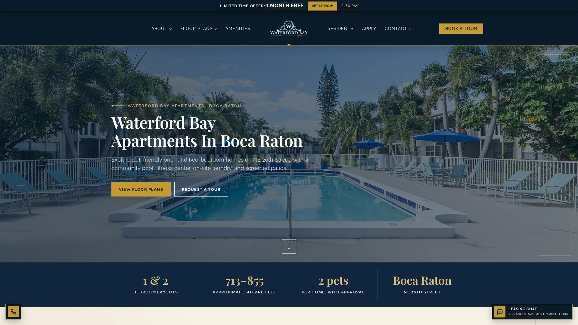Lush Landscaping in Boca: Best Garden-Style Communities 5 Waterford Bay Apartments