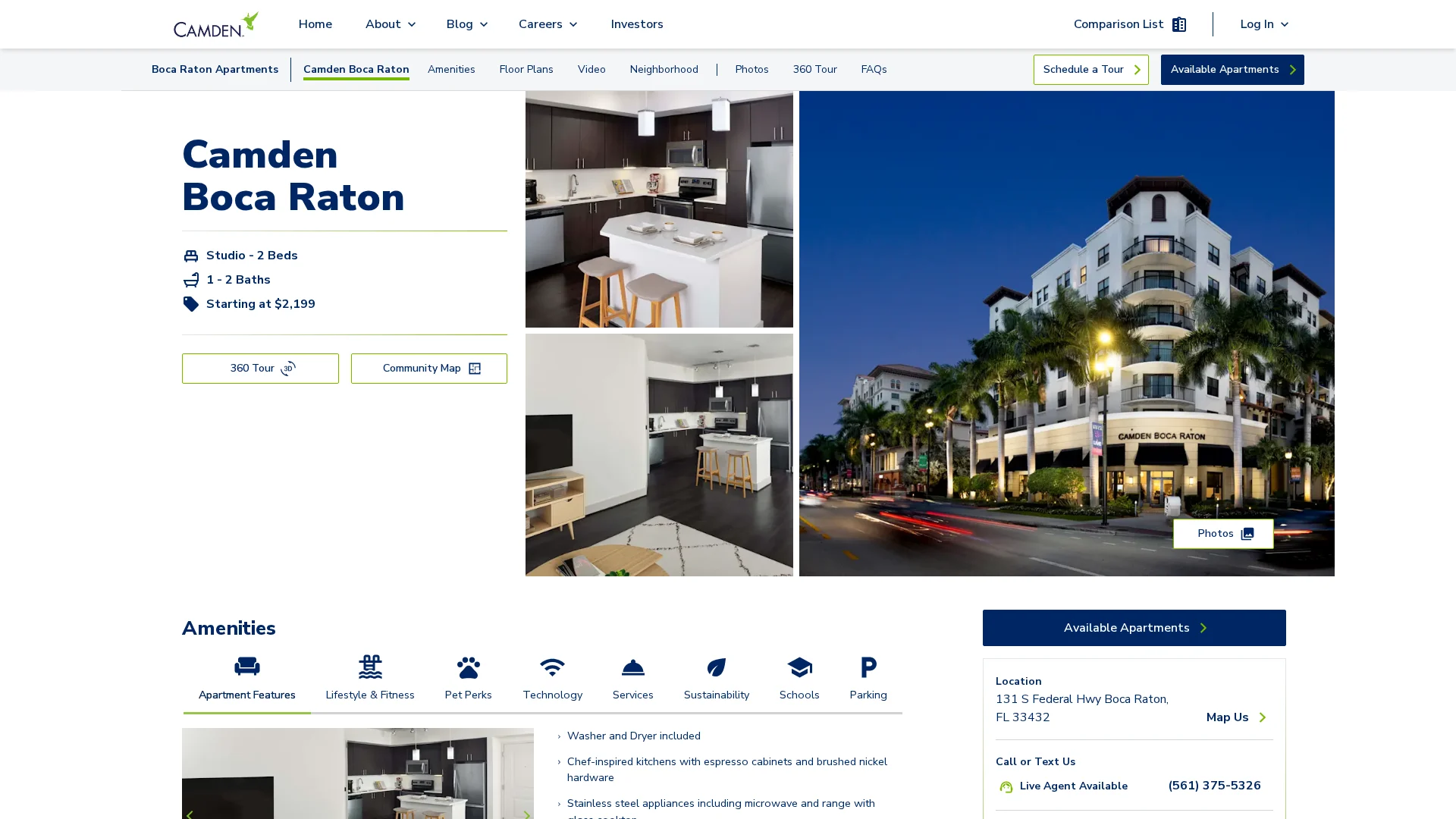 7 Premium Apartment Communities With Resort-Style Features in Boca 14 Camden Boca Raton