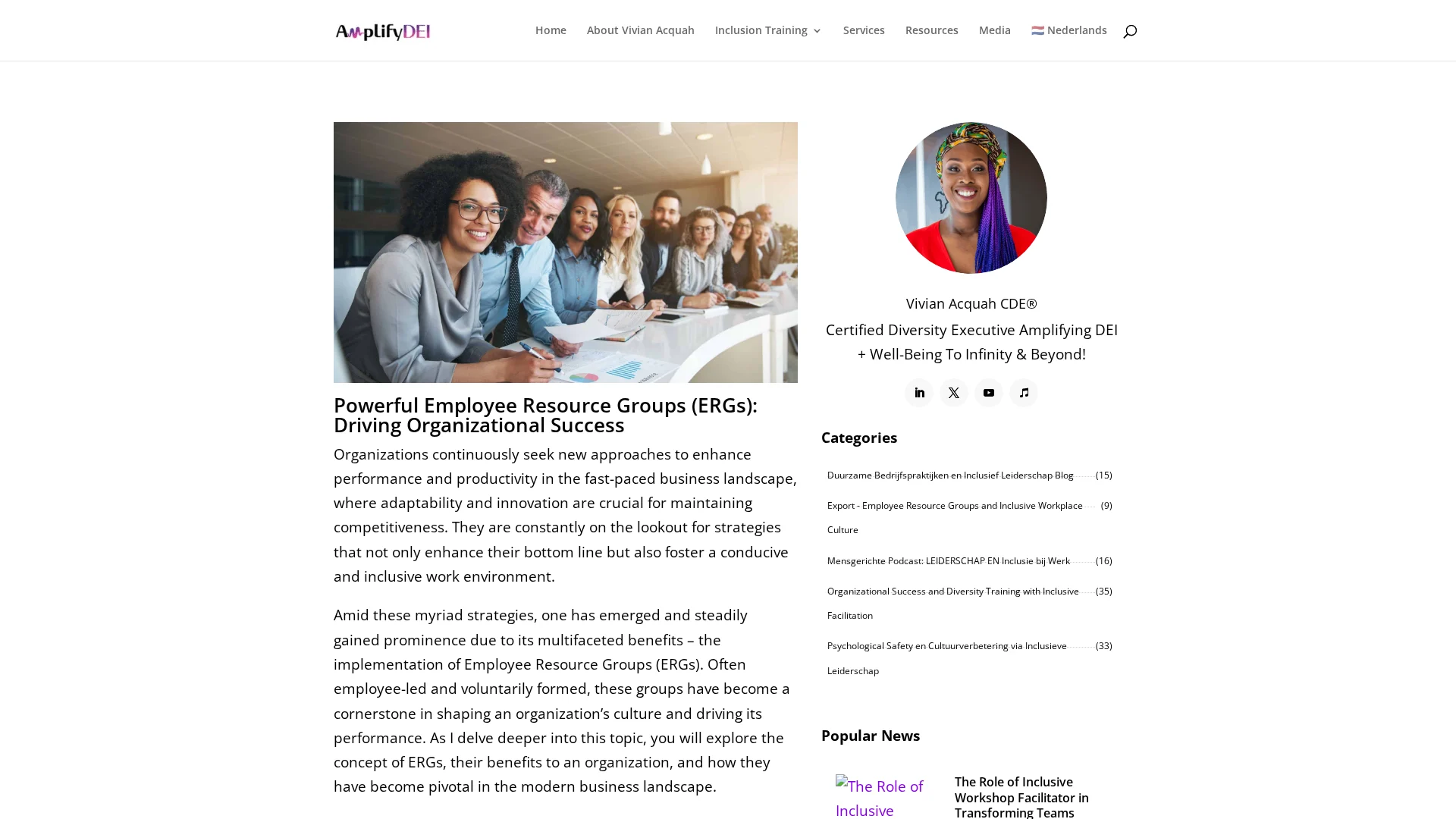 Employee Resource Groups