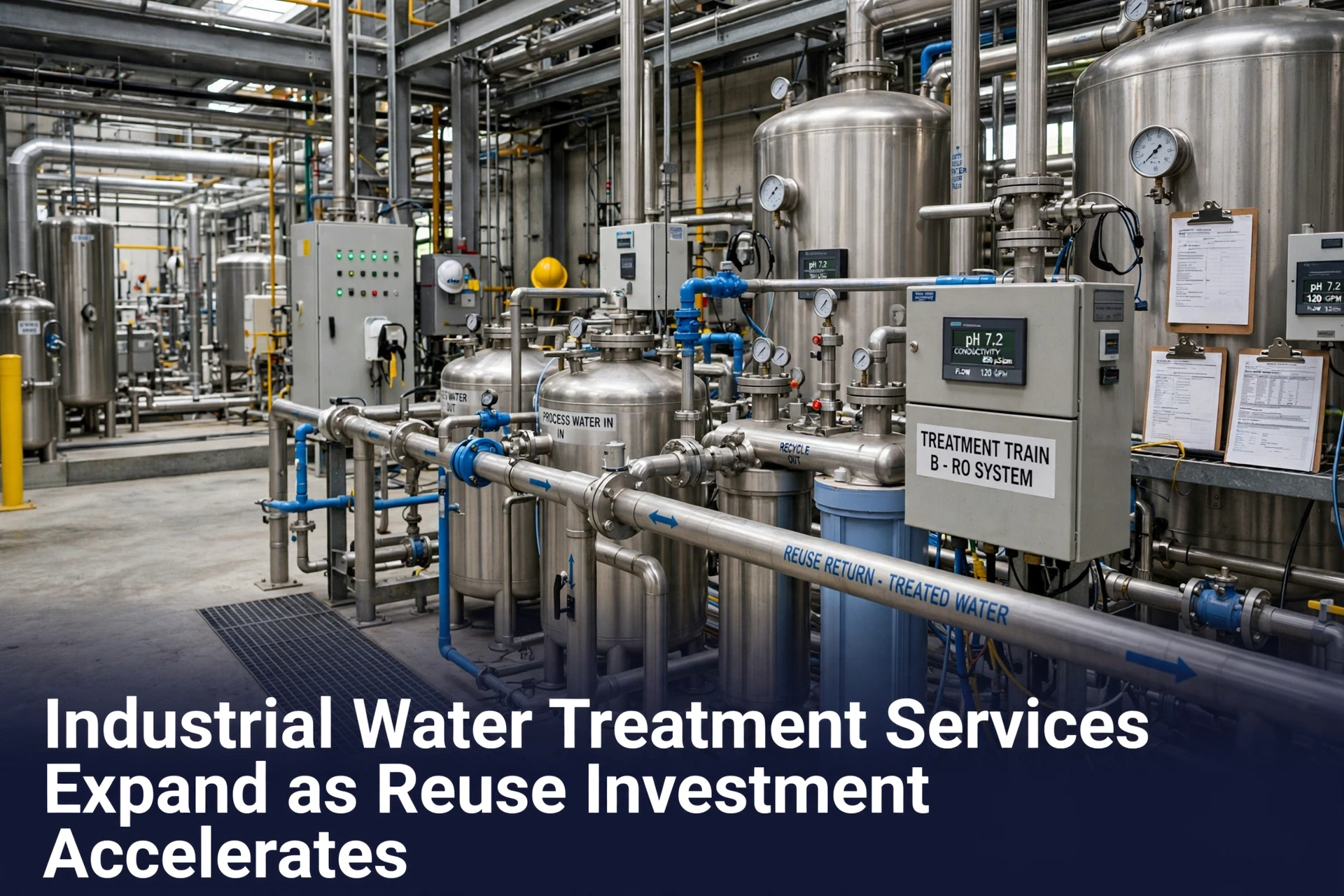 Industrial Water Treatment Services Expand as Reuse Investment Accelerates