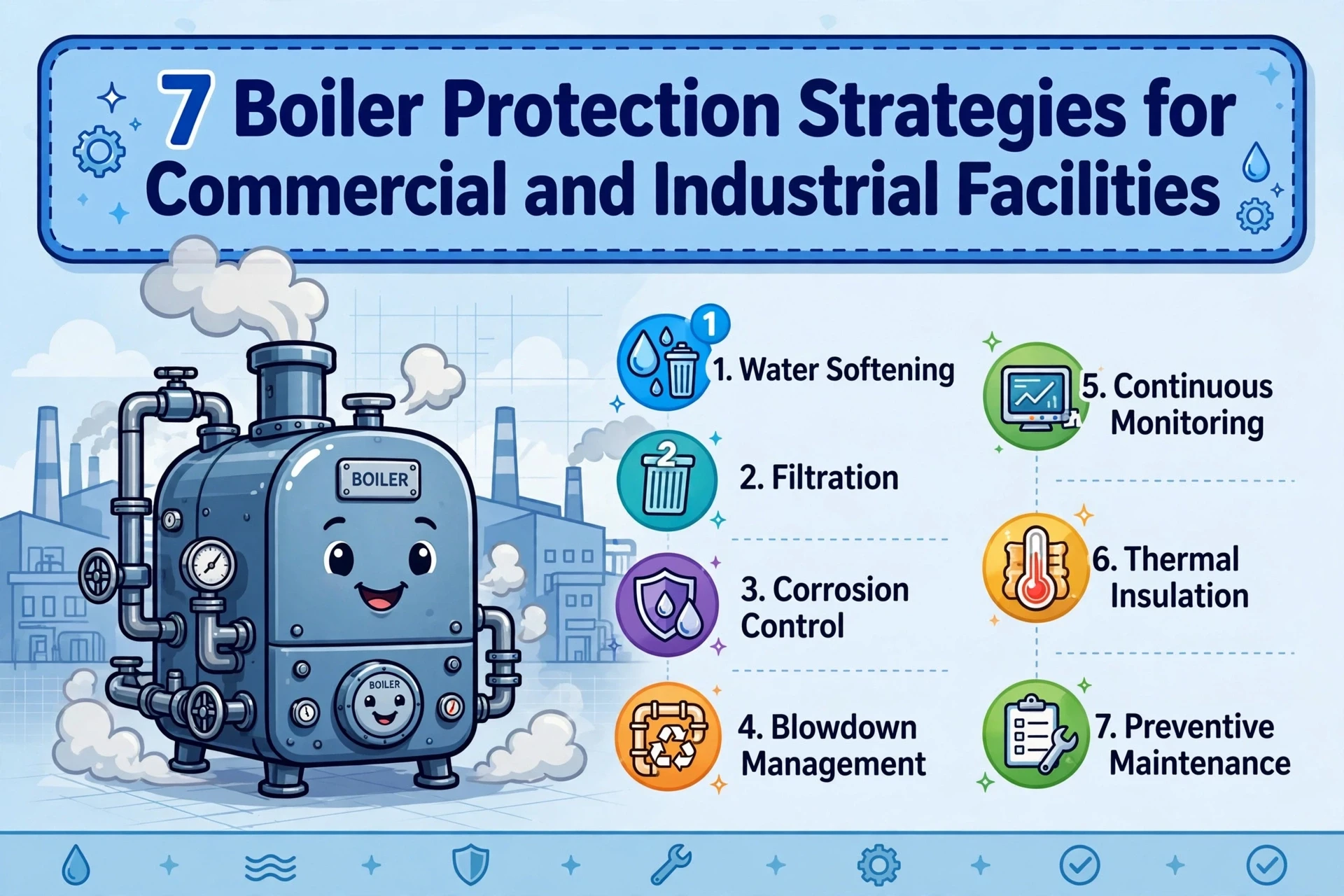 7 Boiler Protection Strategies for Commercial and Industrial Facilities