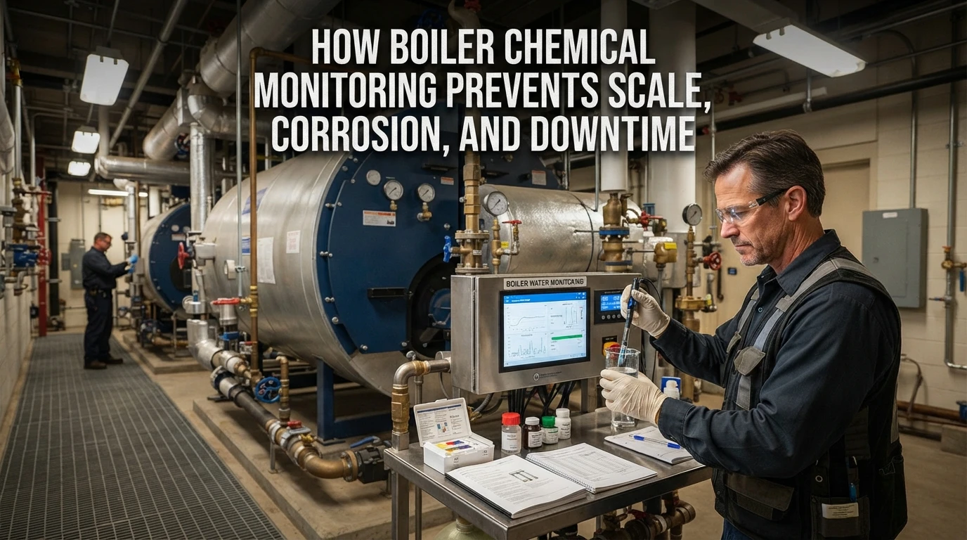 How Boiler Chemical Monitoring Prevents Scale, Corrosion, and Downtime