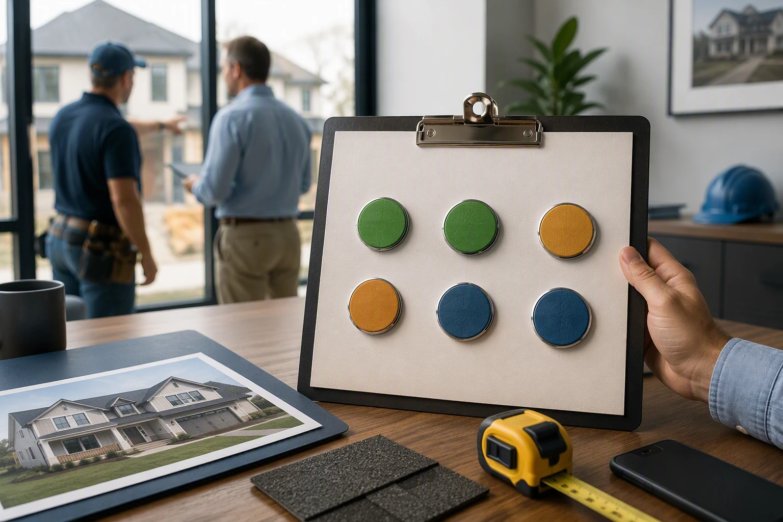 Six-point scorecard dashboard for contractor lead performance