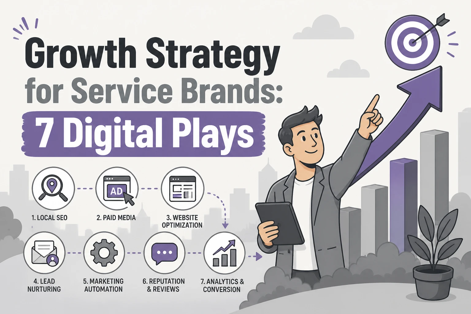 Growth Strategy for Service Brands: 7 Digital Plays