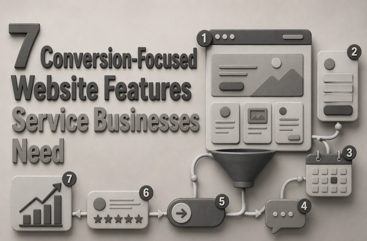 7 Conversion-Focused Website Features Service Businesses Need