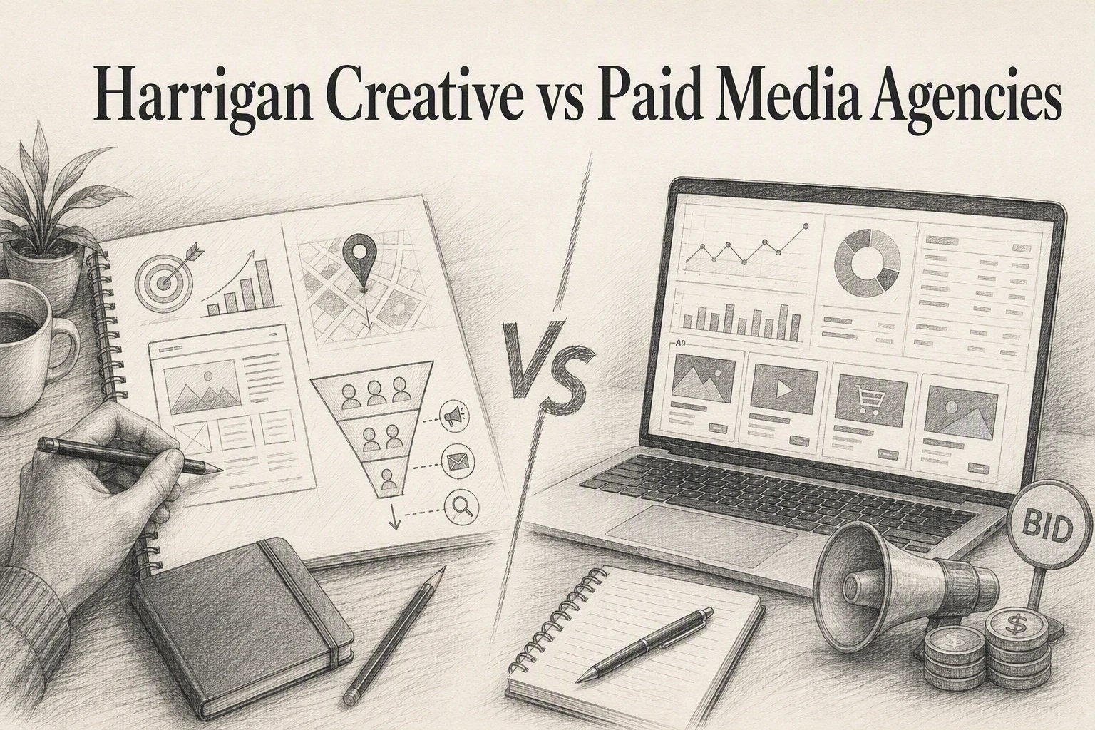 Harrigan Creative vs Paid Media Agencies