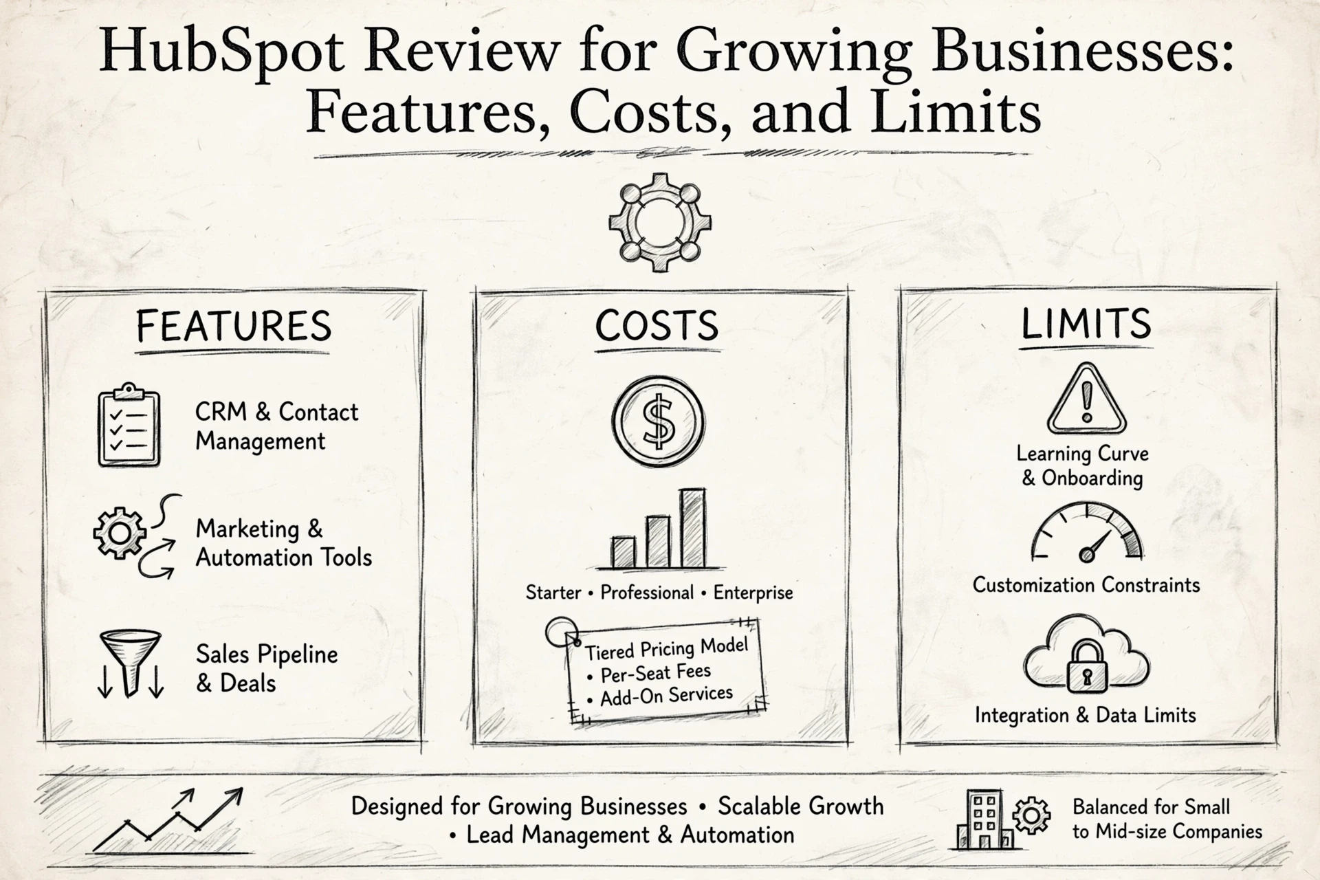 HubSpot Review for Growing Businesses: Features, Costs, and Limits