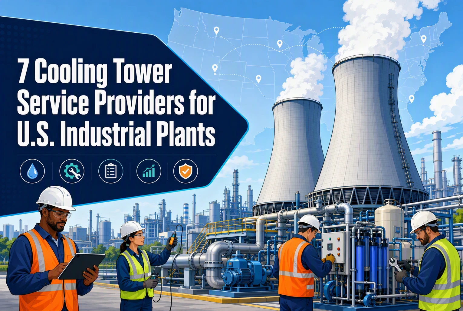7 Cooling Tower Service Providers for U.S. Industrial Plants