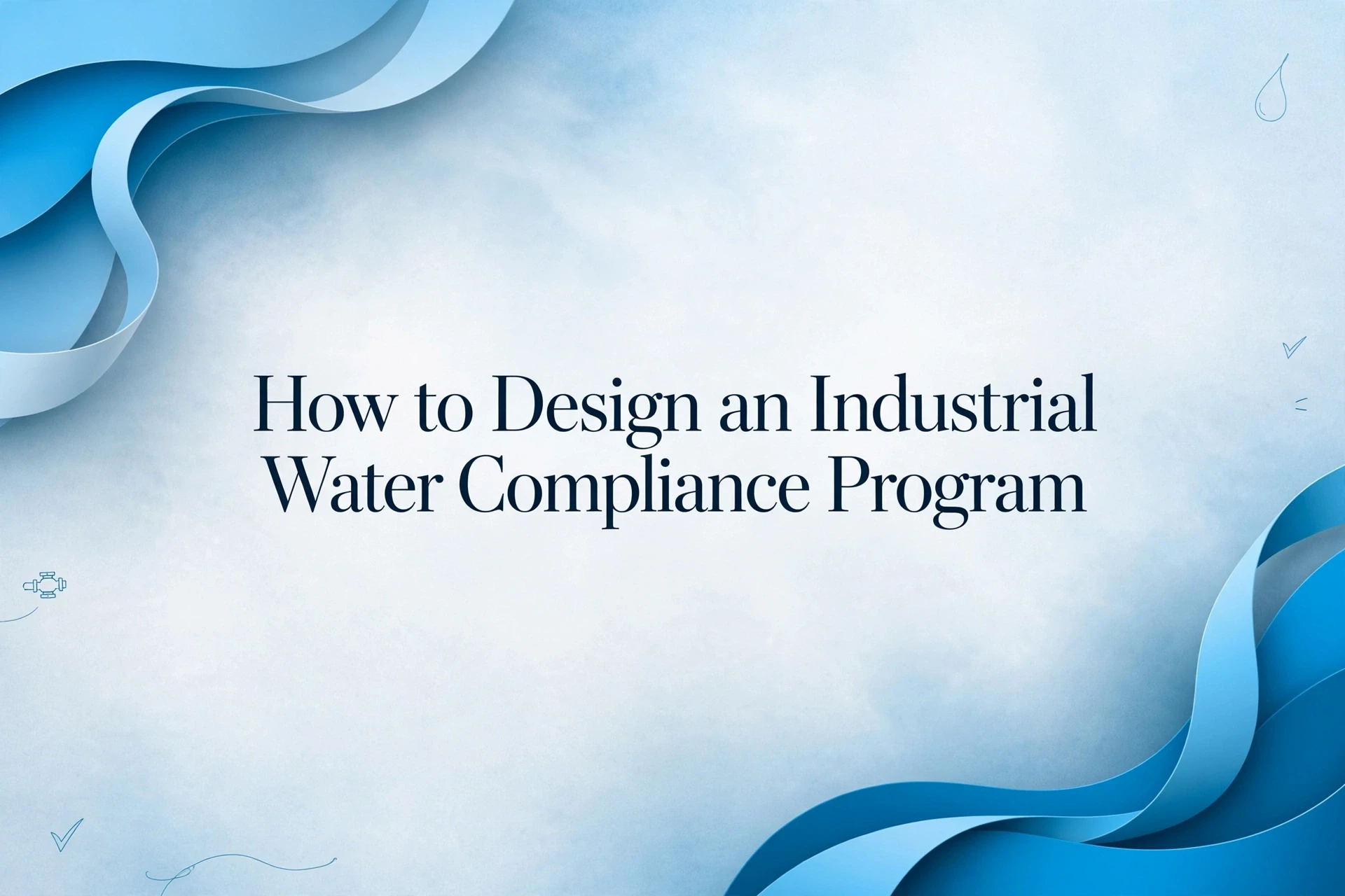 How to Design an Industrial Water Compliance Program