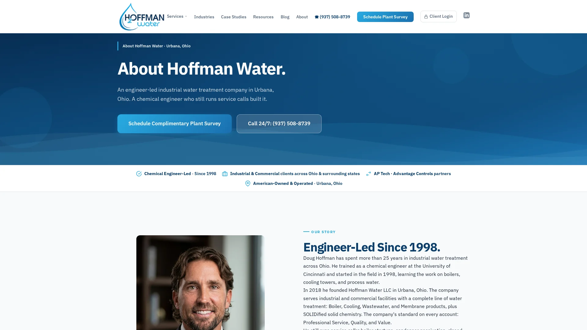 Hoffman Water SOLIDified chemistry