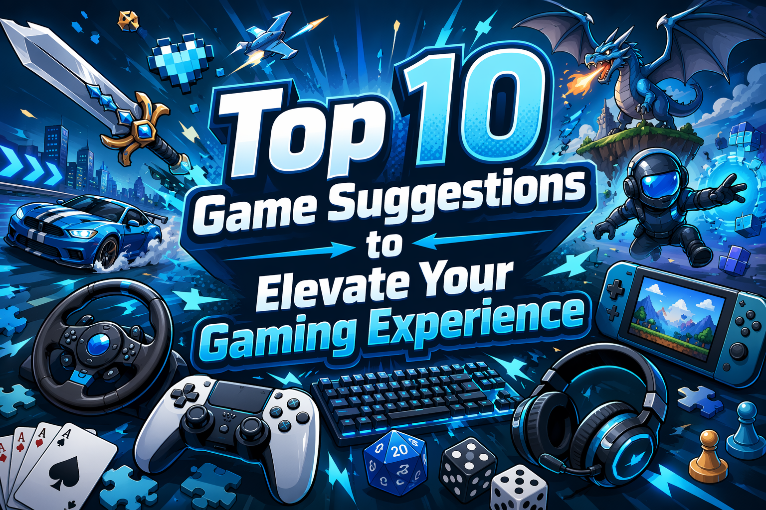 Top 10 Game Suggestions to Elevate Your Gaming Experience