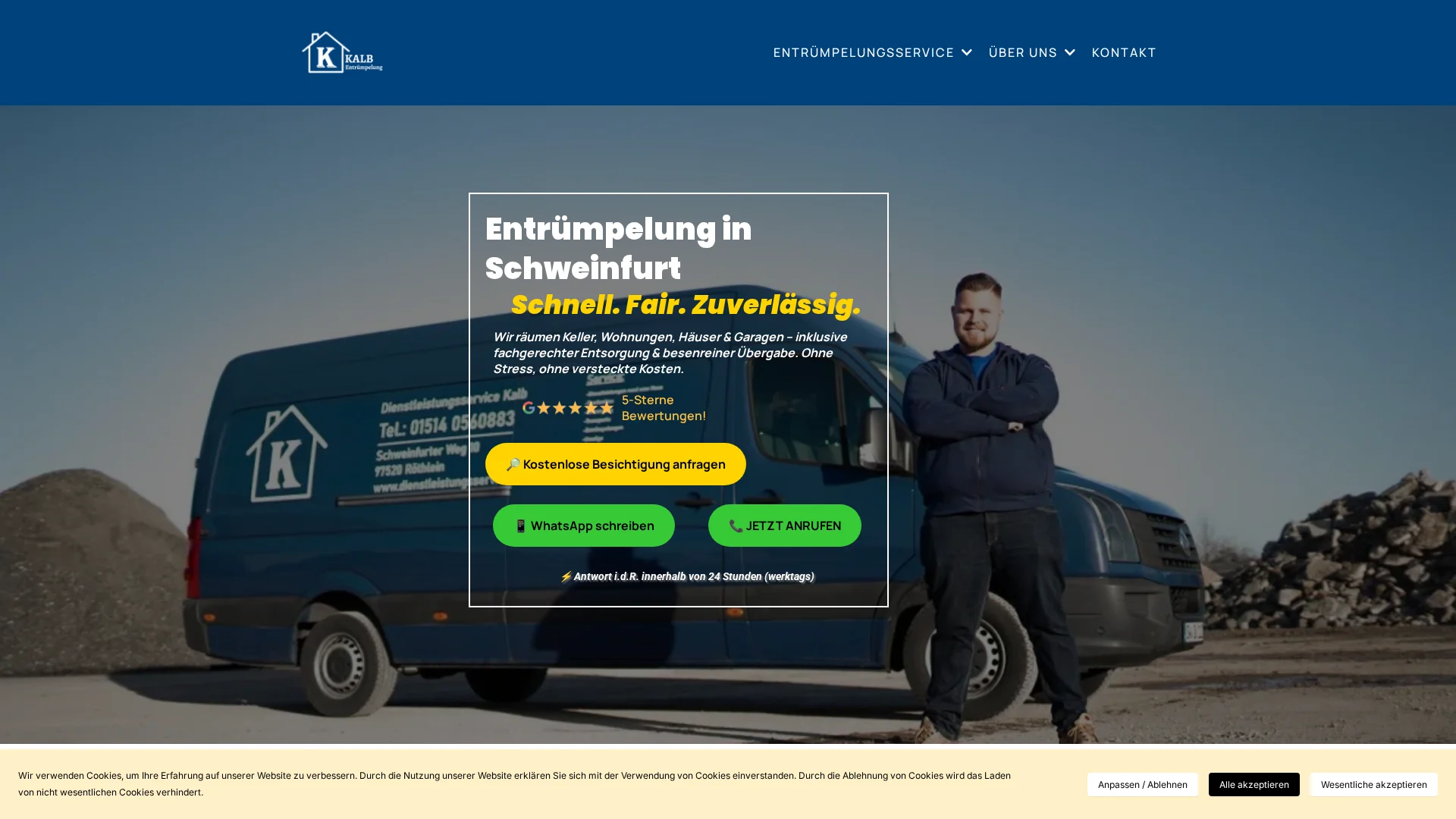 So läuft eine schnelle Entrümpelung heute sauber bis zur Übergabe ab