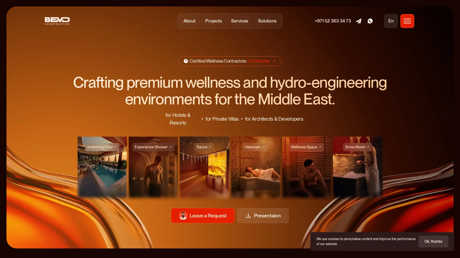 Turnkey wellness contractor