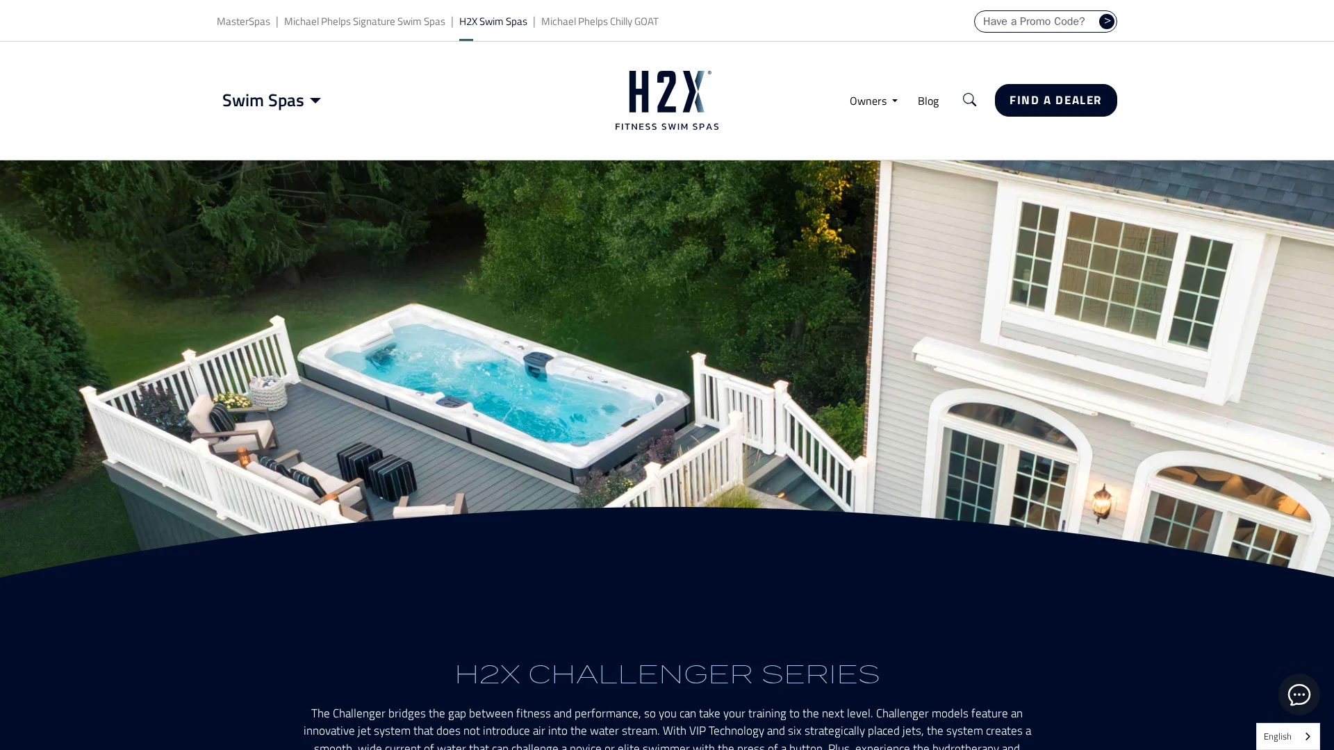 Master Spas H2X Challenger 15D