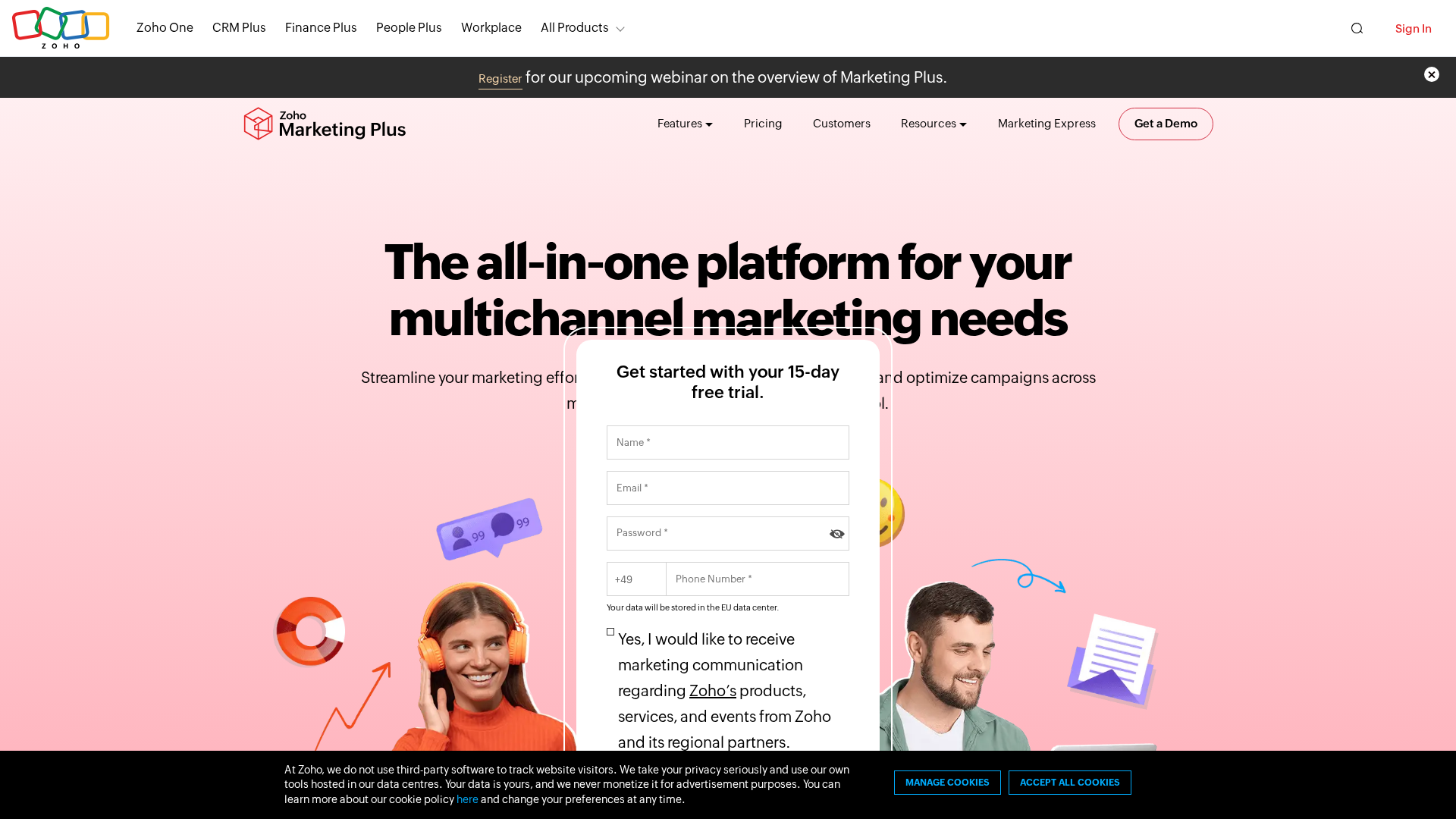 Zoho Marketing Plus