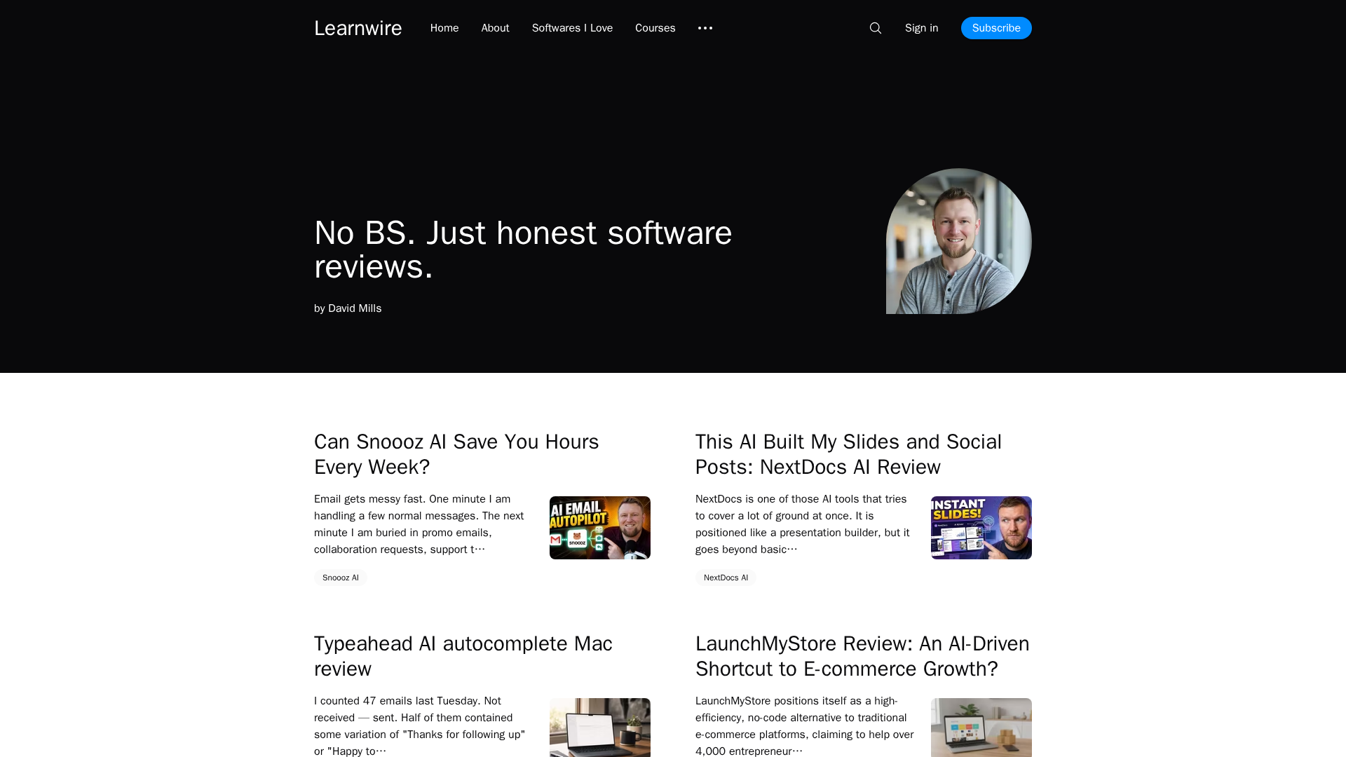 Homepage