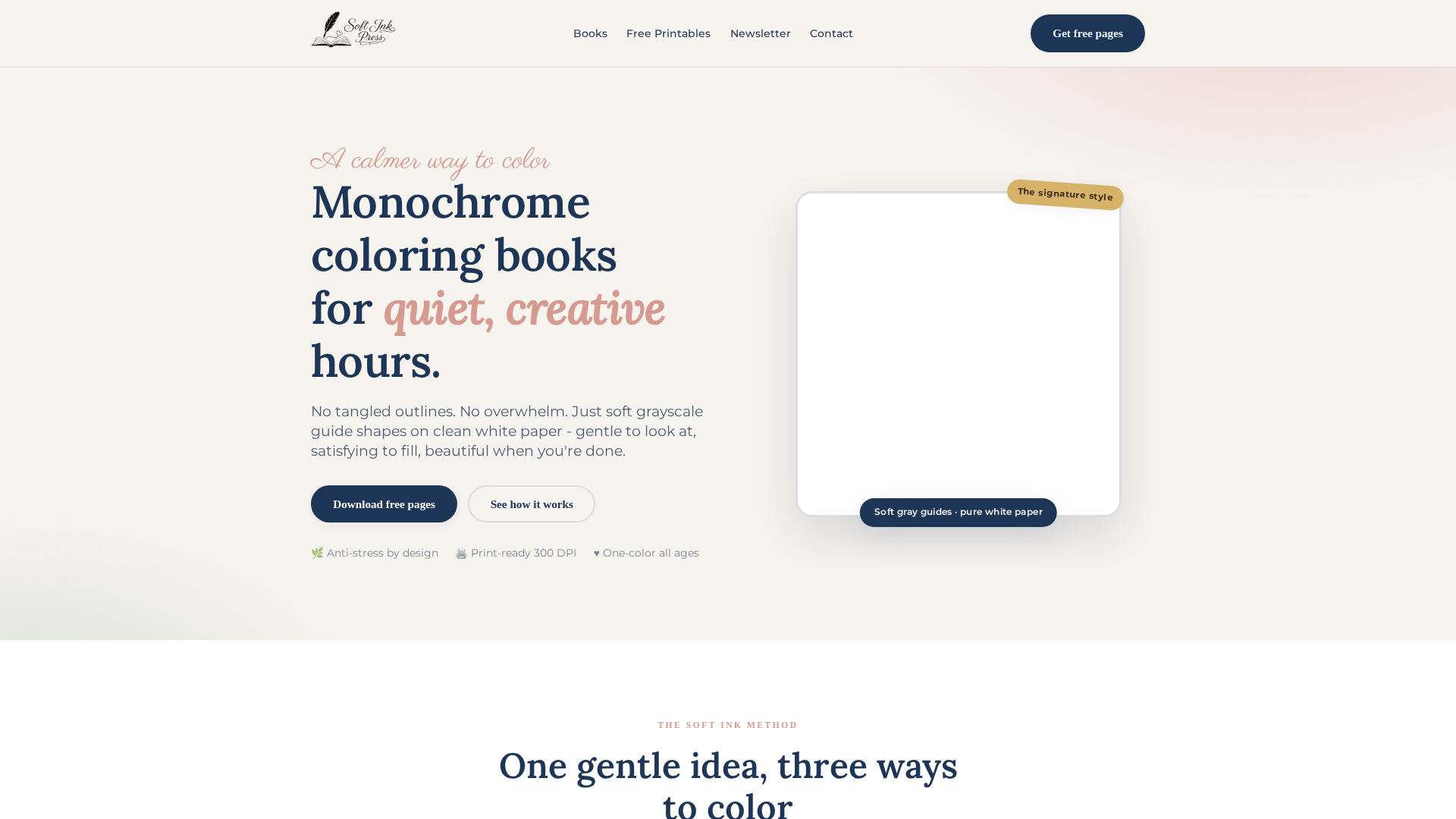 Ultimate Guide to Choosing Monochrome Coloring Books for Adults Homepage