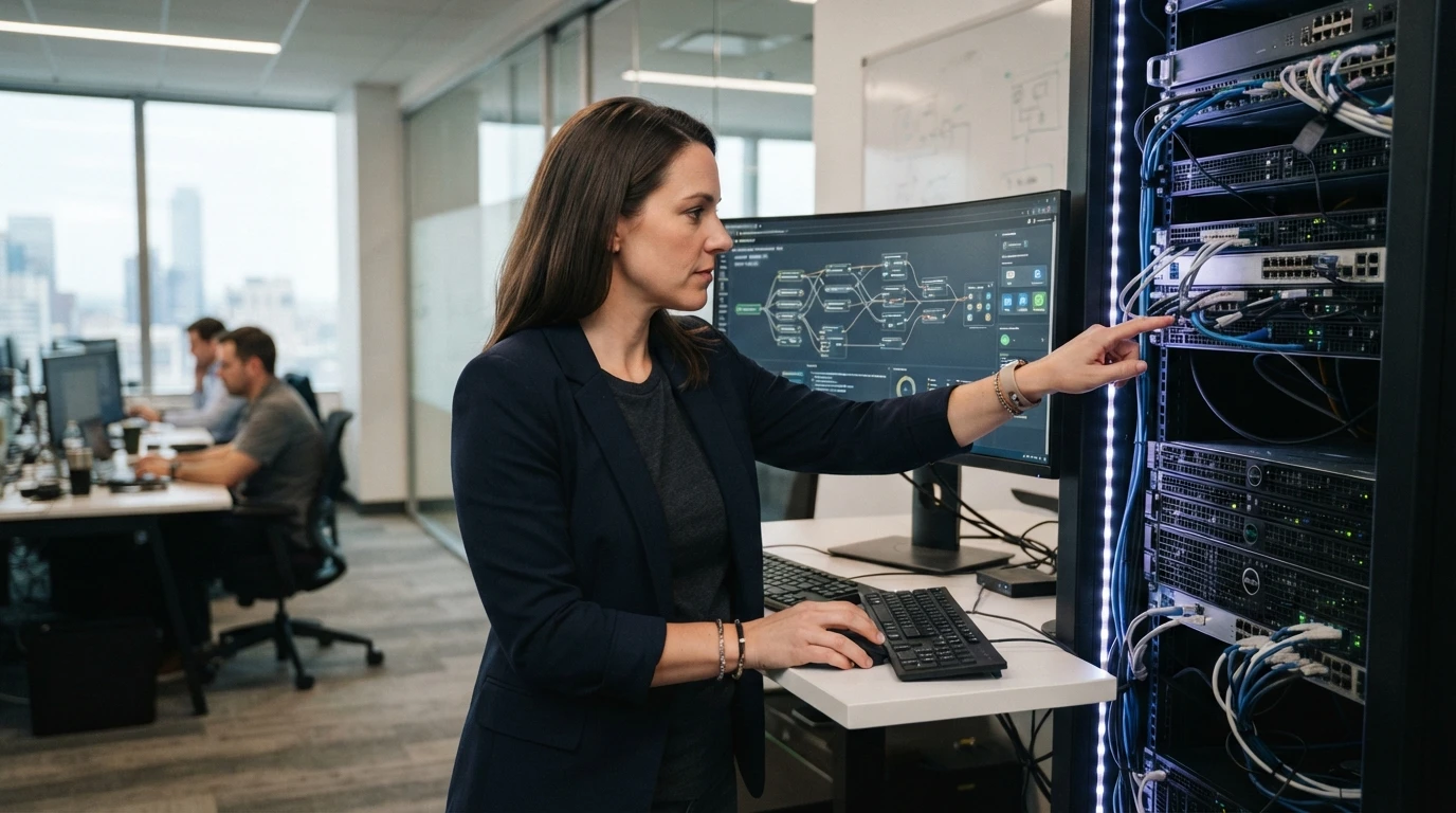 Sales lead configuring private server software