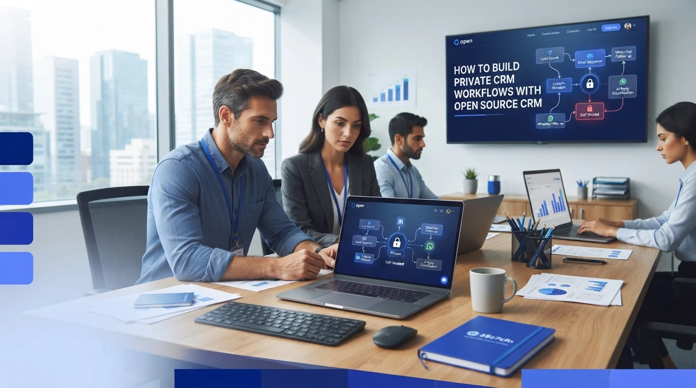 How to Build Private CRM Workflows with Open Source CRM