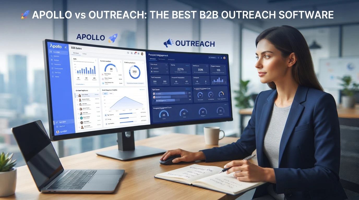 Apollo vs Outreach: The Best B2B Outreach Software