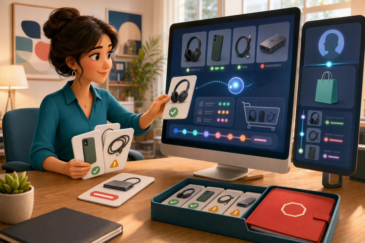 Support agent aligns AI tools with customer context