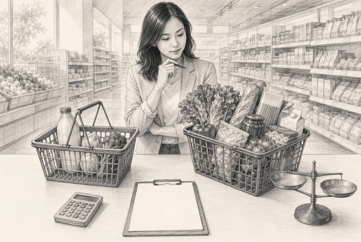 Comparison table of AI shopping assistant metrics