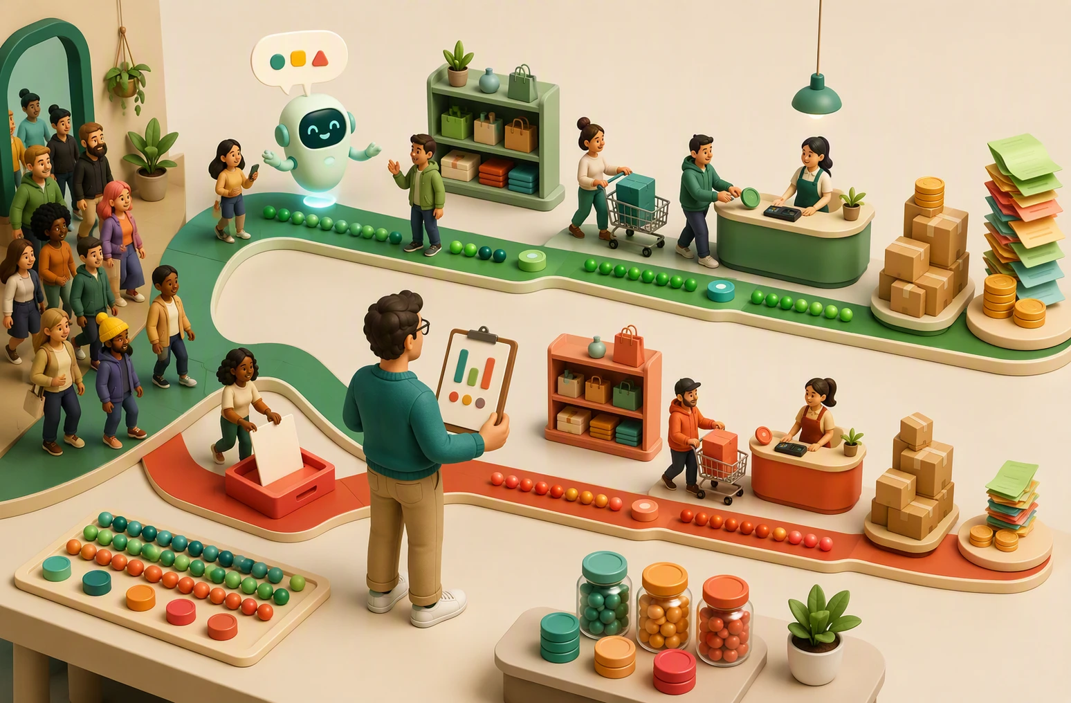 Shopify shoppers split between chatbot and form paths