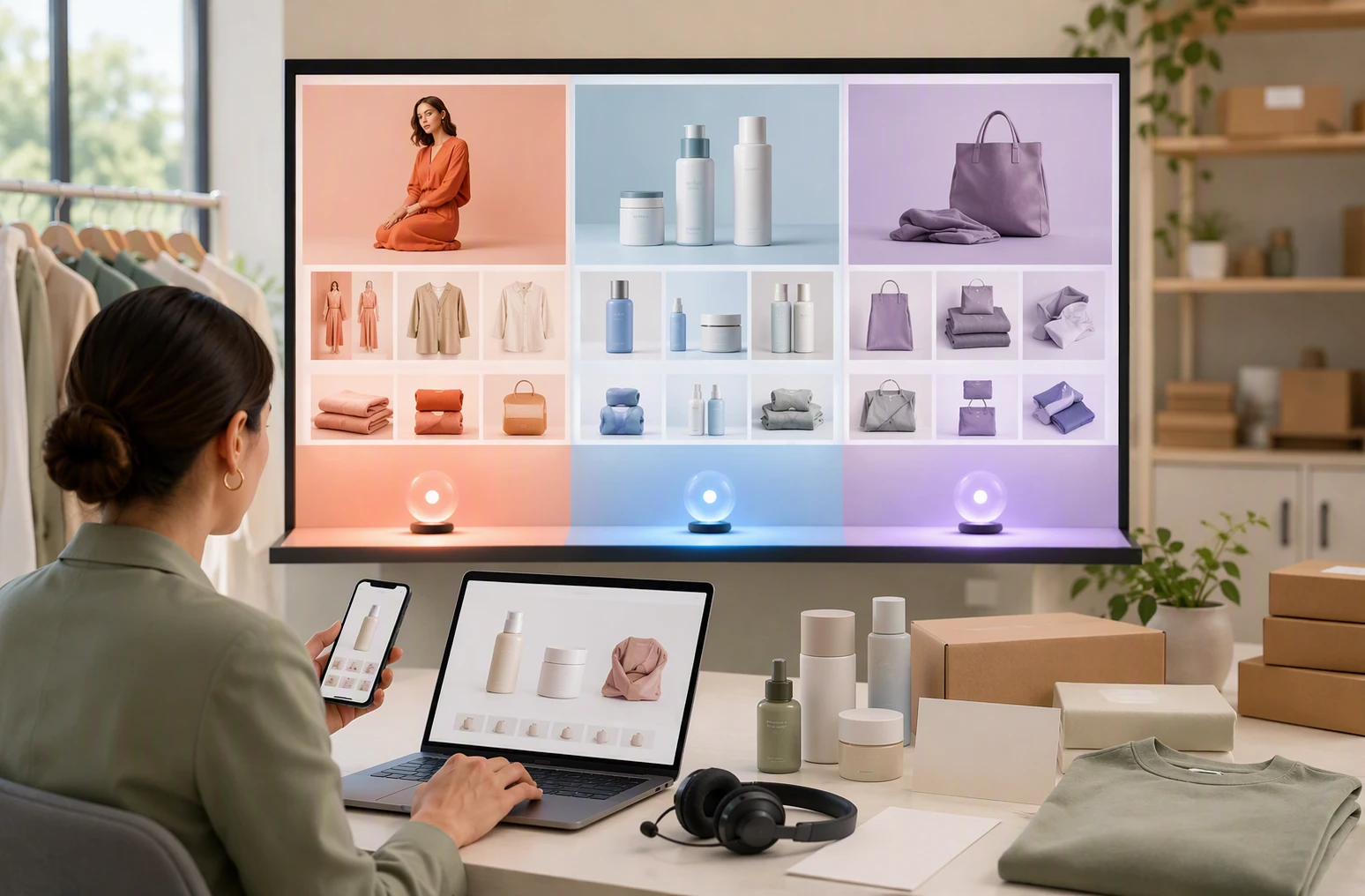 Three AI sales platforms compared on clean display