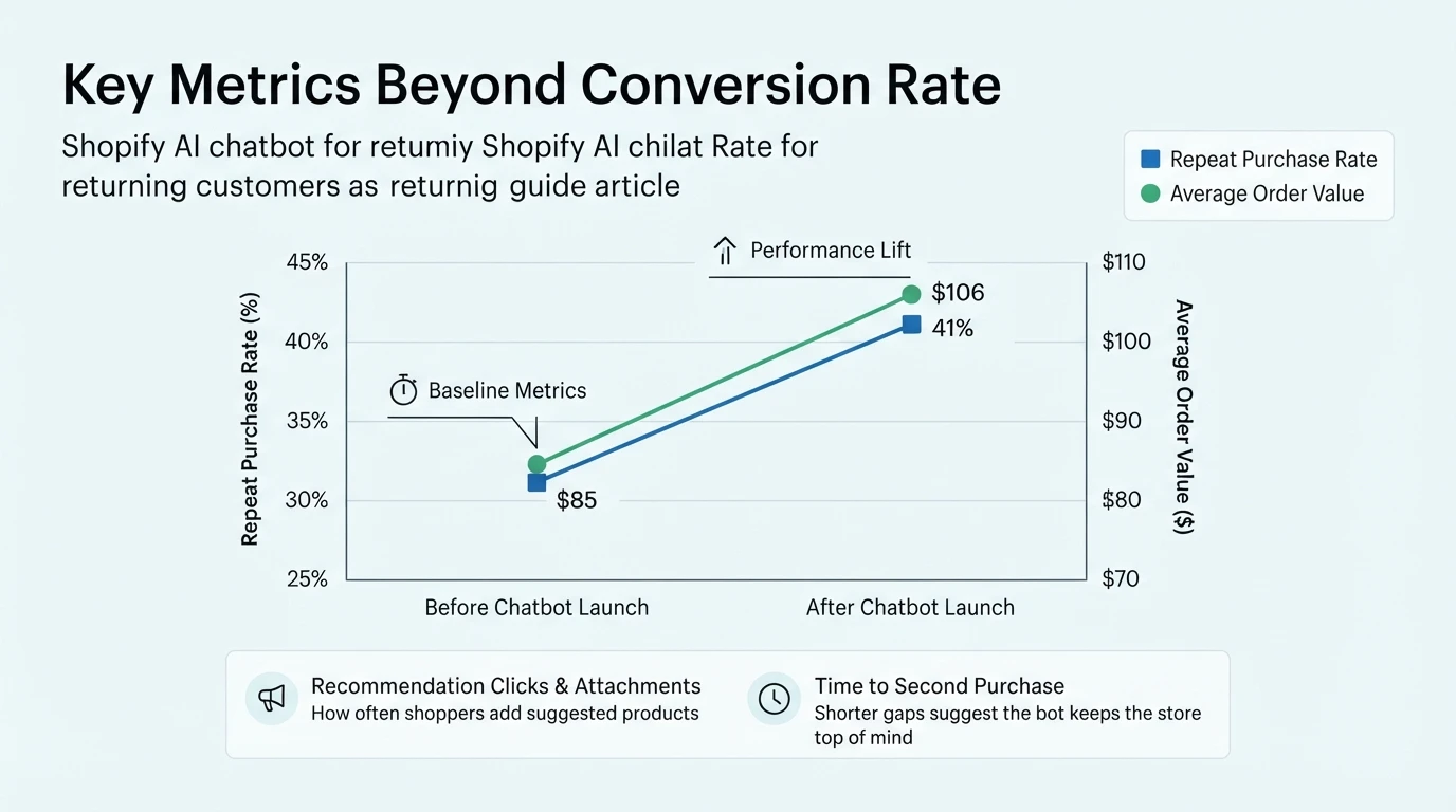 Chatbot impact on order value and retention