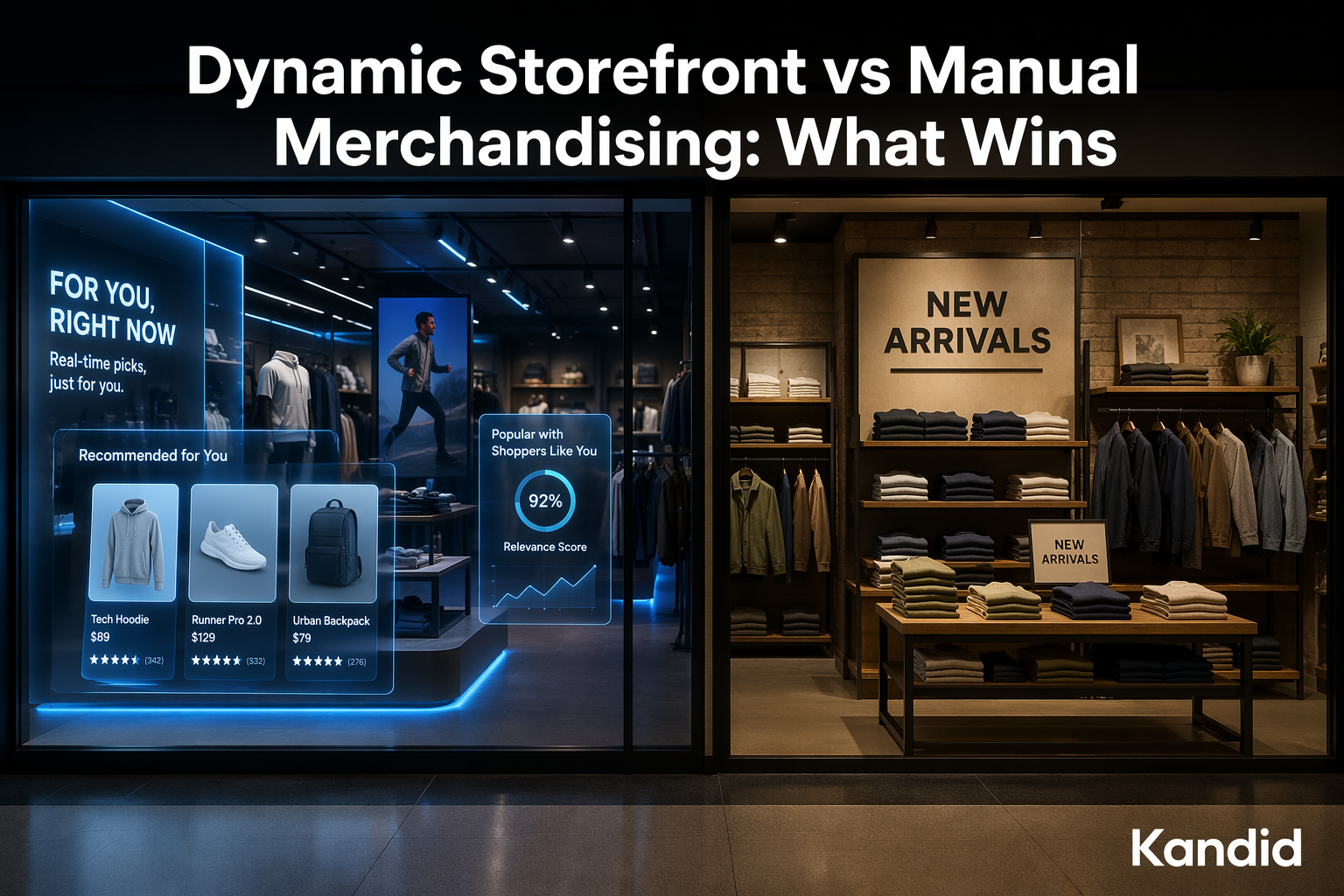 Dynamic Storefront vs Manual Merchandising: What Wins