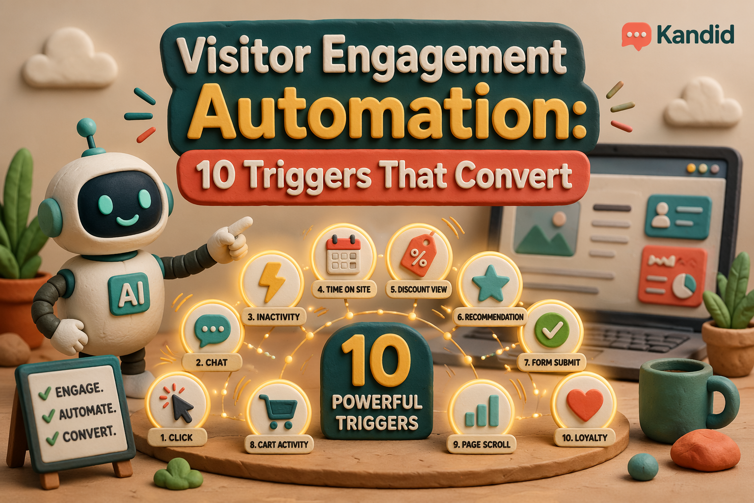 Visitor Engagement Automation: 10 Triggers That Convert