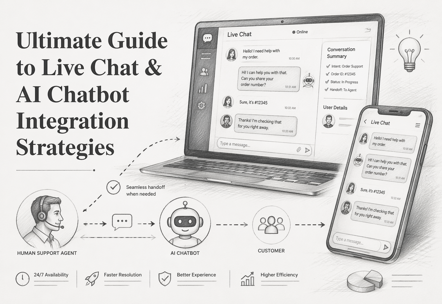 Ultimate Guide to Live Chat & AI Chatbot Integration Strategies