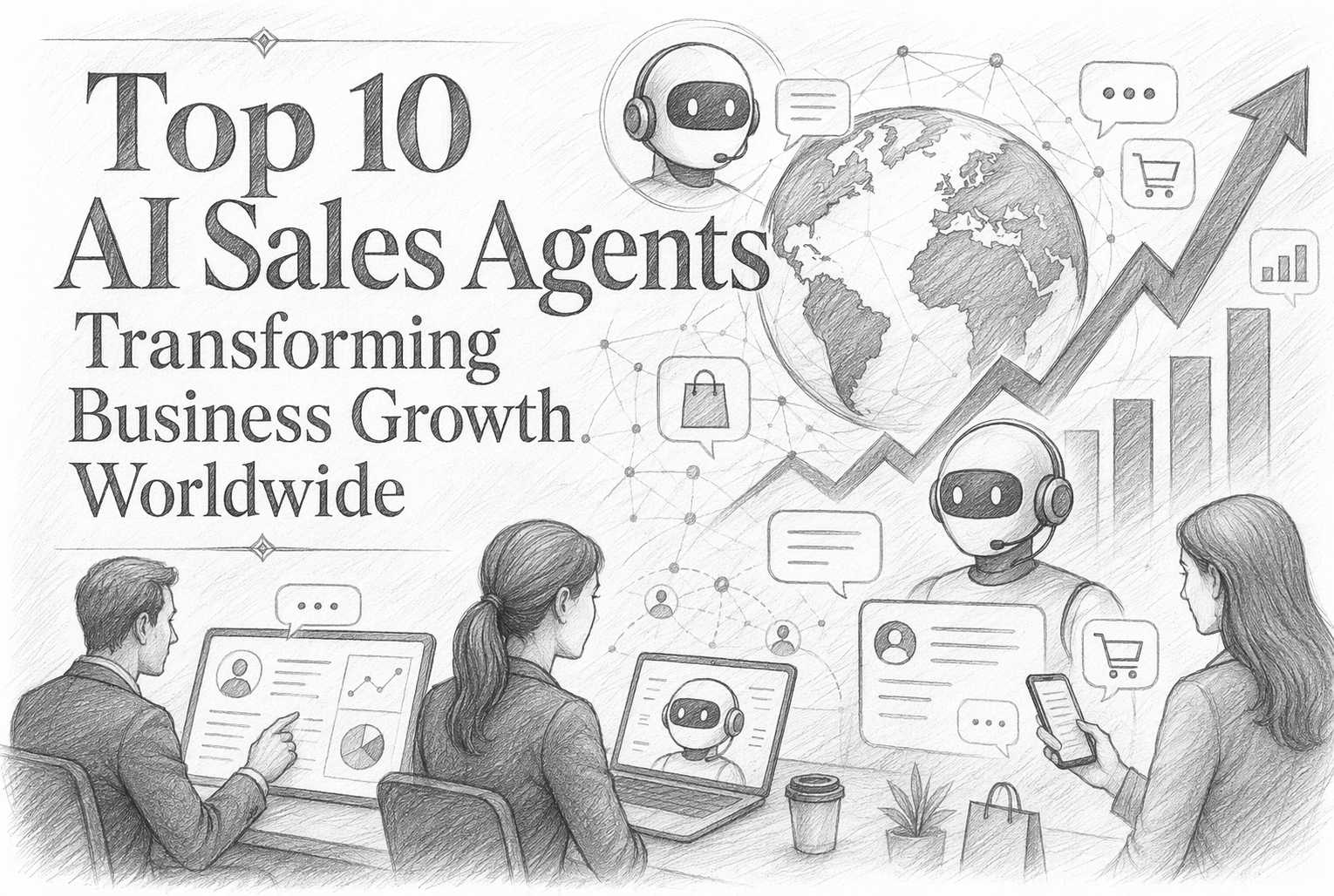Top 10 AI Sales Agents Transforming Business Growth Worldwide