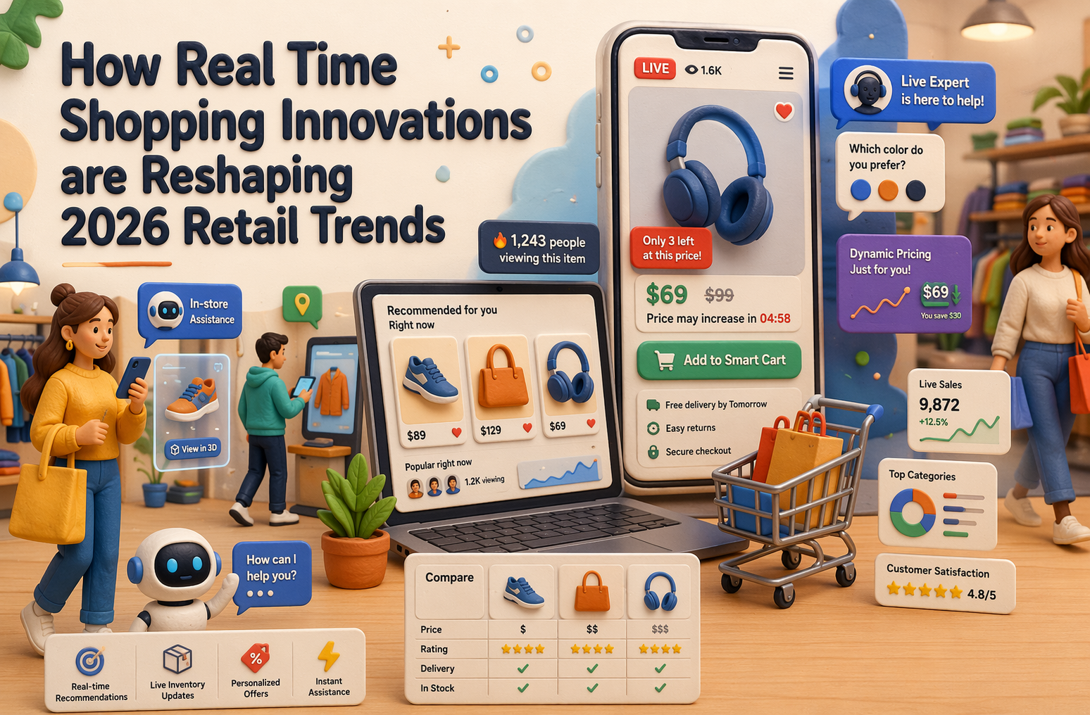 How Real Time Shopping Innovations are Reshaping 2026 Retail Trends