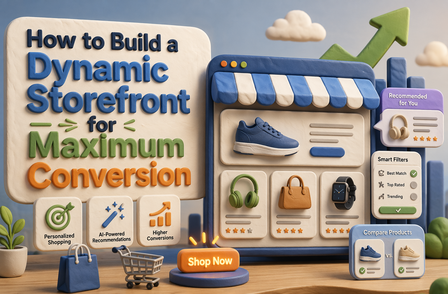 How to Build a Dynamic Storefront for Maximum Conversion