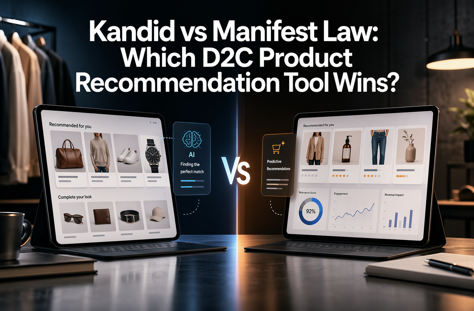 Kandid vs Manifest Law: Which D2C Product Recommendation Tool Wins?