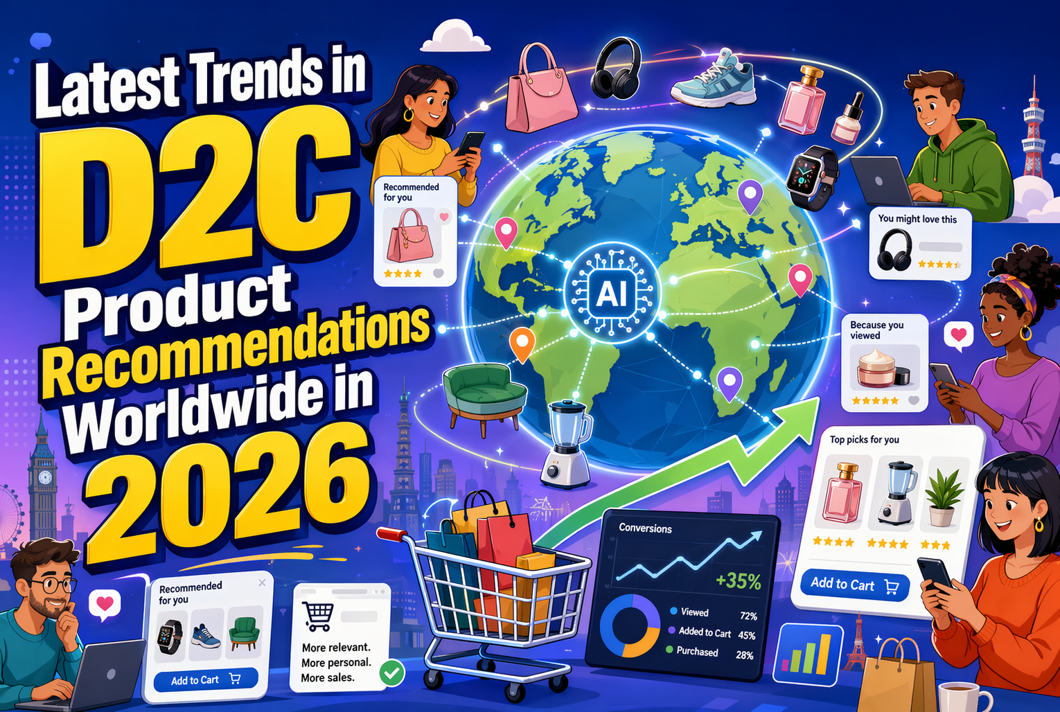 Latest Trends in D2C Product Recommendations Worldwide in 2026
