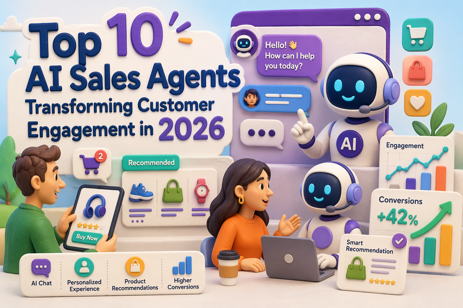 Top 10 AI Sales Agents Transforming Customer Engagement in 2026