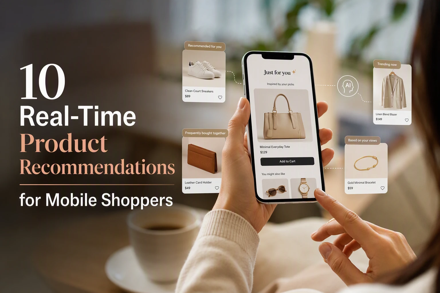 10 Real-Time Product Recommendations for Mobile Shoppers
