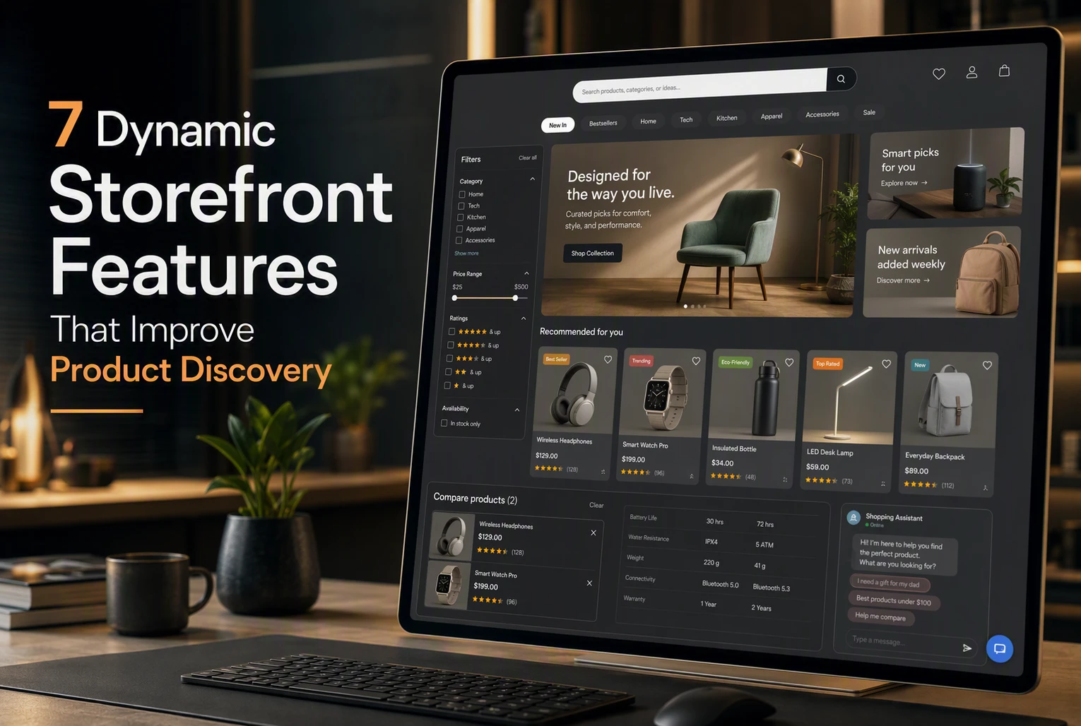 7 Dynamic Storefront Features That Improve Product Discovery