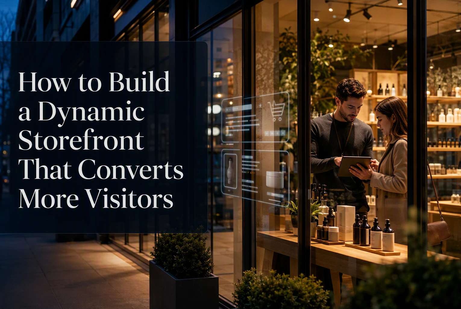 How to Build a Dynamic Storefront That Converts More Visitors