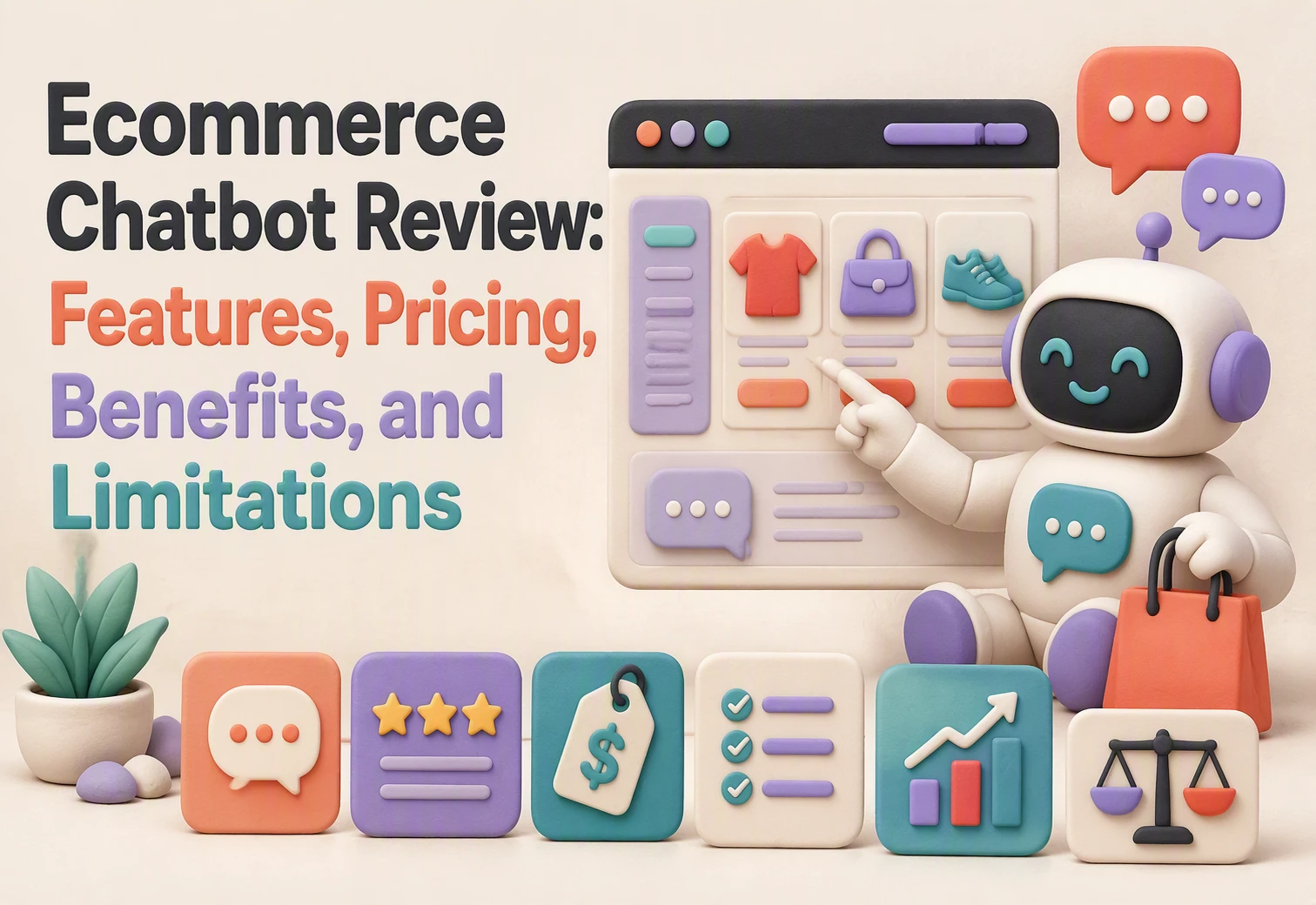 Ecommerce Chatbot Review: Features, Pricing, Benefits, and Limitations