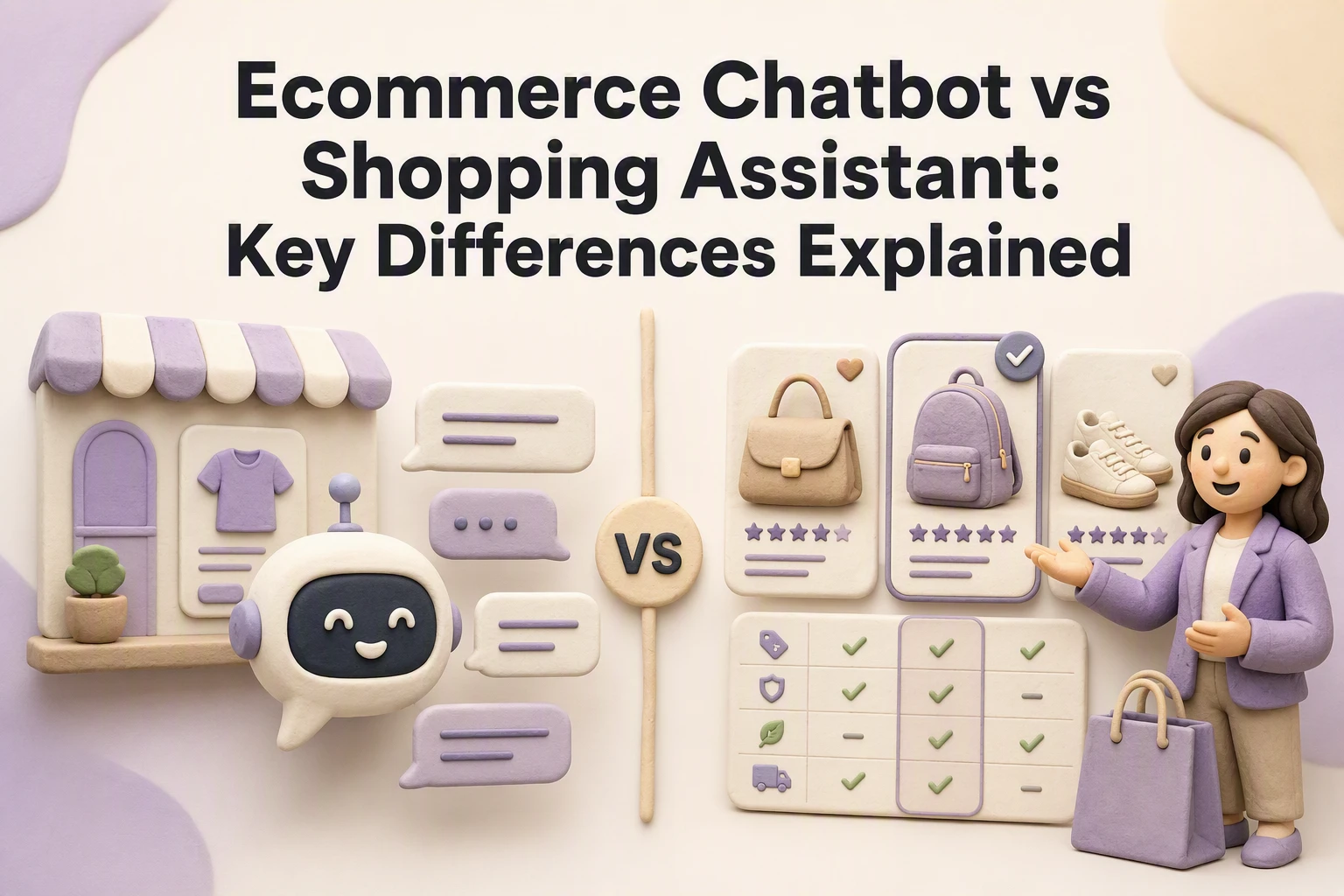 Ecommerce Chatbot vs Shopping Assistant: Key Differences Explained
